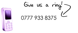Call 07779 338375
